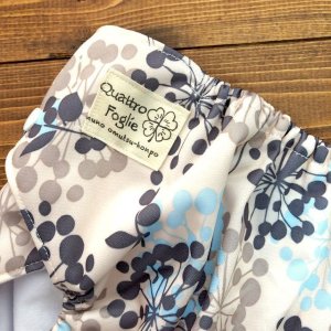 画像4: 「北欧ボタニカル」立ったまま履ける パンツ型ワンサイズおむつ トレパンにも♪花、植物 (4)