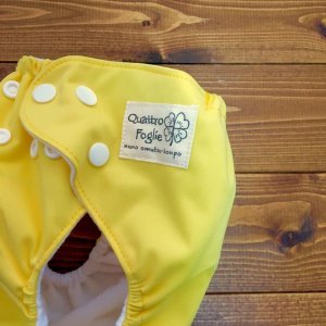 画像3: 「バナナミルク」立ったまま履ける パンツ型ワンサイズおむつ トレパンにも♪バナナみるく イエロー 黄色 (3)