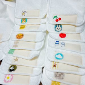 手作りのワンポイントタグ