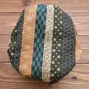 画像4: 和柄ストライプ【よつばのおむつ/日本製/ハンドメイド】 布おむつカバー （透湿性防水布使用）再販無し (4)