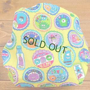 画像4: モンスター(イエロー)【よつばのおむつ/日本製/ハンドメイド】布おむつカバー (透湿性防水布使用)ハロウィン,おばけ (4)