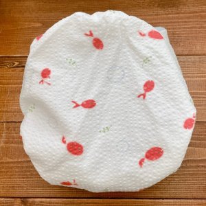 画像4: 金魚（ホワイト）【よつばのおむつ/日本製ハンドメイド】布おむつカバー （透湿性防水布使用）リップル,和柄 (4)