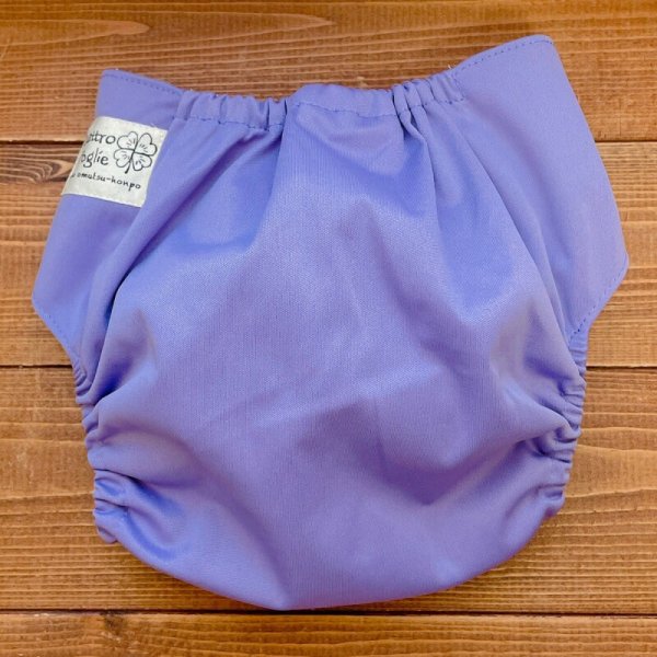 画像3: 「紫陽花色」立ったまま履けるパンツ型ワンサイズおむつトレパンにも♪紫,パープル