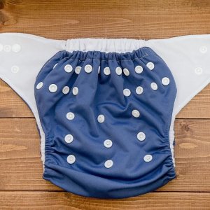 画像3: 「ネイビー」立ったまま履ける パンツ型ワンサイズおむつ トレパンにも♪紺色 青,ブルー (3)