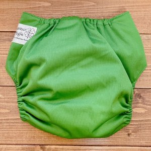 画像3: 「ラッキーグリーン」立ったまま履ける パンツ型ワンサイズおむつ  トレパンにも♪緑 (3)