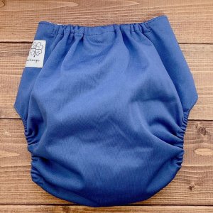 画像4: 「ネイビー」立ったまま履ける パンツ型ワンサイズおむつ トレパンにも♪紺色 青,ブルー (4)