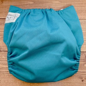 画像3: 「フォレストグリーン」立ったまま履けるパンツ型ワンサイズおむつトレパンにも♪緑 (3)