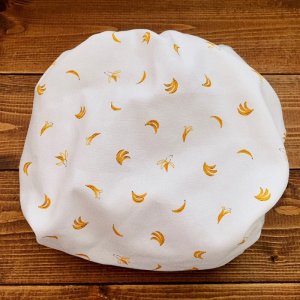 画像5: バナナ柄【よつばのおむつ/日本製/ハンドメイド】布おむつカバー （透湿性防水布使用）フルーツ (5)