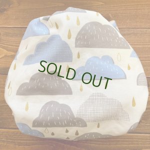 画像4: ラスト!北欧ラメしずく雲【よつばのおむつ/日本製/ハンドメイド】布おむつカバー (透湿性防水布使用)雨 (4)