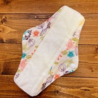 画像1: ¥0プレゼント【お買い上げ7,777円以上特典】訳あり布ナプキン「フラワーバタフライ」