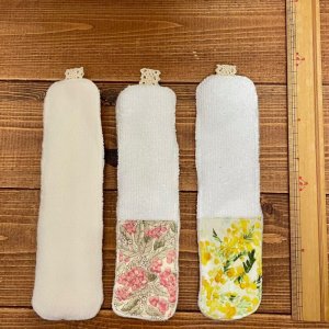 画像3: 【クリックポスト送料無料】 布ナプキン安心パッド3枚セット ハンドメイドの補助吸収体  多い日や夜間,尿もれにも♪漏れない ズレにくい (3)