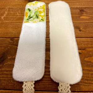 画像4: 【クリックポスト送料無料】 布ナプキン安心パッド3枚セット ハンドメイドの補助吸収体  多い日や夜間,尿もれにも♪漏れない ズレにくい (4)