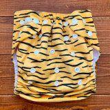 「トラ」鬼のパンツ〜♪ 立ったまま履けるパンツ型ワンサイズおむつ トレパンにも♪人気！ 【節分】とら 虎 寅 鬼のパンツ