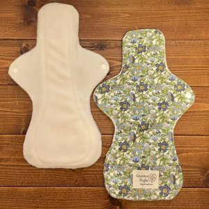 画像7: 【5枚以上まとめ買いで送料無料】 多い日/夜用30cm 【布ナプキン】繰り返し使えてお肌に優しい♪防水 (7)