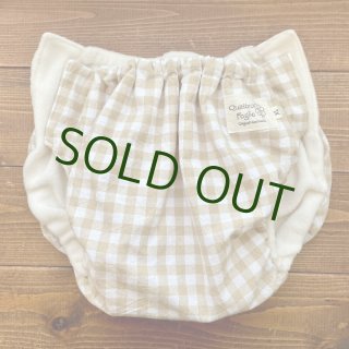 コトリワークス おむつカバー ベージュ チェック カフェオレギンガム 新品 楽天市場】日本製「オーガニック・ウールのおむつカバー