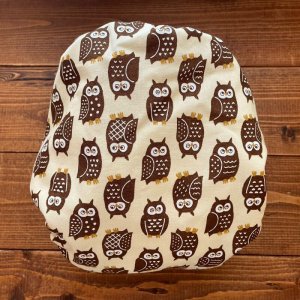 画像4: 幸運を呼ぶフクロウ【よつばのおむつ/日本製/ハンドメイド】 布おむつカバー （透湿性防水布使用）梟,ふくろう,再販なし (4)