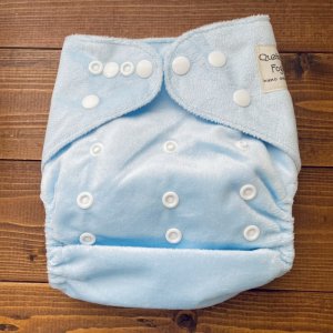 画像1: ¥0プレゼント 【13,000円以上お買い上げ特典】ワンサイズおむつ「もこもこソーダ/スナップ」 (1)