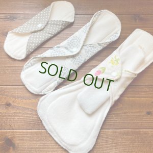 画像6: ツキイチの愉しみ♪夏のムレやかぶれに！ 【布ナプキンおためし４点セット】ハンドメイド 【クリックポスト送料無料】 繰り返し使えてお肌に優しい布ナプデビュー 生理,福袋 (6)