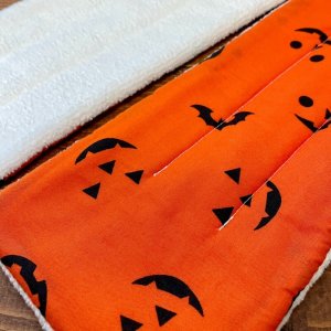 画像3: 【単品】ハロウィン♪ジャックオランタン ふわもち♪魔法のおむつママのテンションを上げる秘密♪  布おむつ,超吸収インサーツ,ワクワク,オレンジ,カボチャ,再販なし (3)