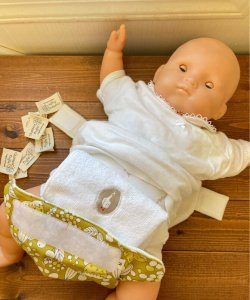 画像6: 【送料無料】 はじめてセット布おむつ本舗のおむつカバーと布おむつを すぐに試せる お気軽２点セット（おむつカバー２枚同梱OK） (6)