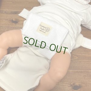 長い部分は折り返します