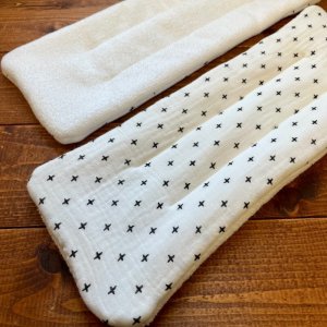 画像13: 【クリックポスト送料無料】 ナチュラル素材の魔法のおむつ２枚セット♪（ネル生地,Wガーゼ生地）超吸収！ふわもち♪布おむつ,インサーツ (13)