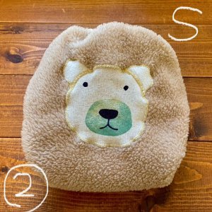 画像7: 【在庫限り】【冬限定 数量限定】 フワモコ♪くまけつ【よつばのおむつ/日本製/ハンドメイド】 布おむつカバー  紙おむつの上にも♪（透湿性防水布使用）クマけつ,クマケツ,オーバーパンツ (7)