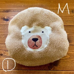 画像8: 【在庫限り】【冬限定 数量限定】 フワモコ♪くまけつ【よつばのおむつ/日本製/ハンドメイド】 布おむつカバー  紙おむつの上にも♪（透湿性防水布使用）クマけつ,クマケツ,オーバーパンツ (8)