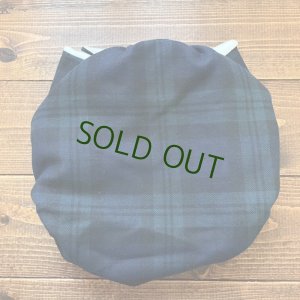 画像4: 制服みたいなブラックウォッチ 【よつばのおむつ/日本製/ハンドメイド】 布おむつカバー （透湿性防水布使用）タータンチェック (4)
