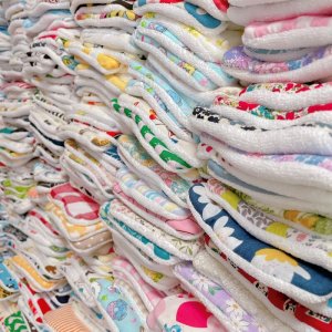 画像3: 【受注作製】【ゆうパック送料無料】ぜ〜んぶ違う柄♪ 魔法のおむつ１８枚セット ママのテンションを上げる秘密♪おむつカバー何枚でも同梱OK！布おむつ,超吸収 (3)