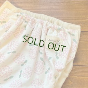 画像2: 北欧アジサイ（ピンク） 【トレパンM~L】立ったまま交換出来る♪ パンツ型おむつカバー（防水） (2)