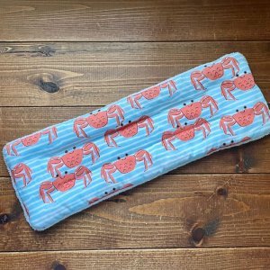 画像1: ¥0プレゼント【お買い上げ8,888円以上特典】訳あり魔法のおむつ「ごきげんカニカニ」 (1)