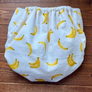 画像3: ごきげんバナナ 【トレパンM~L】立ったまま交換出来る♪ パンツ型おむつカバー（防水） (3)