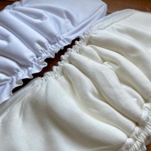 画像2: 【防水】トイトレパッド 超吸収！立体成形布おむつ 楽ちんオムツ トイレトレーニング おねしょ対策に (2)