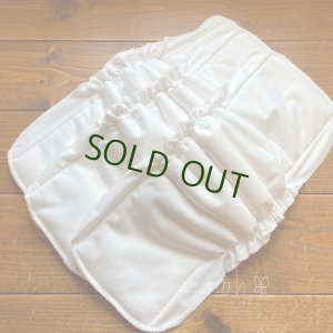 画像2: 【防水】【送料無料】 トイトレパッド３枚セット 超吸収！立体成形布おむつ 楽ちんオムツ トイレトレーニング おねしょ対策に (2)