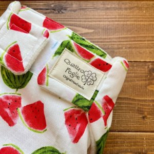 画像3: 【受注製作】スイカ 【よつばのおむつ/日本製/ハンドメイド】 布おむつカバー （透湿性防水布使用）すいか,西瓜,夏※ご希望のサイズをお知らせください (3)