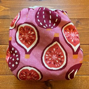 画像5: イチジク 【よつばのおむつ/日本製/ハンドメイド】 布おむつカバー （透湿性防水布使用）いちじく,無花果,夏 (5)