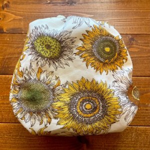 画像5: 【受注製作】ひまわり 【よつばのおむつ/日本製/ハンドメイド】 布おむつカバー （透湿性防水布使用）ヒマワリ,向日葵,夏※ご希望のサイズをお知らせください (5)