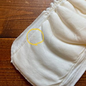訳あり部分例（目立たない汚れあり）