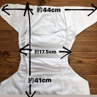 画像2: 【2~7歳向け/BIGサイズ】 「ふわふわバルーン(ミント)」ポケット式 ワンサイズおむつカバー/立体ギャザー付き(スナップ/ツルツル生地)風船,かわいい