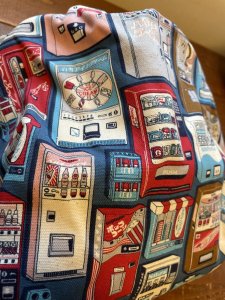 画像6: 【布からオーダー】街角のなつかし自販機【よつばのおむつ/日本製/ハンドメイド】 布おむつカバー（マジックテープ）昭和レトロ ＊サイズをお知らせください (6)