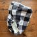 画像4: ブロックチェック（黒ブラック） 【よつばのおむつ/日本製/ハンドメイド】 布おむつカバー （透湿性防水布使用） (4)