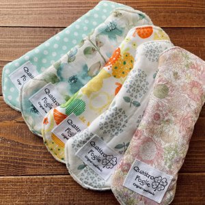 画像8: 【送料無料】ハンドメイド   温活♪布ライナー3枚セット おりもの・軽い尿もれ用/繰り返し使えてお肌に優しい (8)