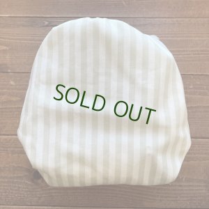画像4: ナチュラルなストライプ（ライトグレー） 【よつばのおむつ/日本製/ハンドメイド】 布おむつカバー （透湿性防水布使用） (4)