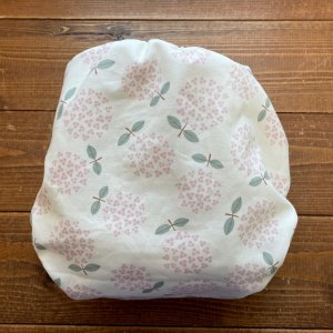画像3: 北欧アジサイ（ピンク） 【よつばのおむつ/日本製/ハンドメイド】 布おむつカバー （透湿性防水布使用）花柄 (3)