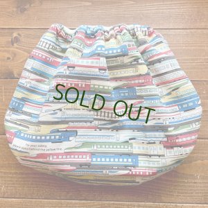 画像3: 【受注製作】電車【大きいトレパン XL:90-110】 パンツ型おむつカバー（防水）立ったまま交換出来る♪列車,新幹線,男の子 (3)