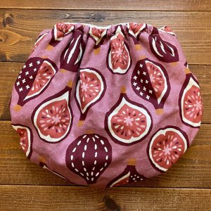 画像3: 【大きいトレパン XL:90-110】 イチジク/パンツ型おむつカバー（防水）立ったまま交換出来る♪北欧,いちじく,無花果 (3)