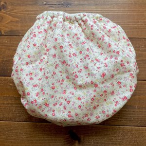 画像3: やさしい小花（クリーム） 【トレパンM~L】立ったまま交換出来る♪ パンツ型おむつカバー（防水）フラワー (3)