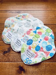 画像12: 【送料無料】ハンドメイド   温活♪布ライナー3枚セット おりもの・軽い尿もれ用/繰り返し使えてお肌に優しい (12)