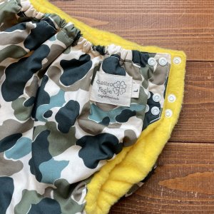 画像2: 早い者勝ち¥0プレゼント【お買い上げ20,000円以上 】 ハンドメイドパンツ型おむつカバー 「迷彩柄 Lサイズ」 (2)